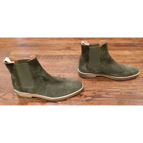 Common Projects 2167 Olive Chelsea Boots Shoes Men's Size 43 - Picture 3 of 5